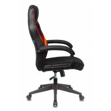 Кресло игровое Бюрократ VIKING 3 AERO RED черный/красный искусственная кожа