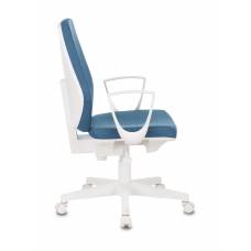 Кресло Бюрократ CH-W545 синий 38-415 крестовина пластик пластик белый (CH-W545/DENIM)