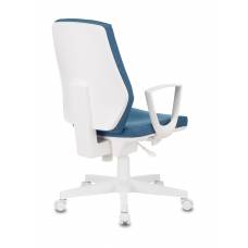 Кресло Бюрократ CH-W545 синий 38-415 крестовина пластик пластик белый (CH-W545/DENIM)