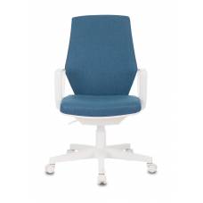 Кресло Бюрократ CH-W545 синий 38-415 крестовина пластик пластик белый (CH-W545/DENIM)