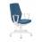 Кресло Бюрократ CH-W545 синий 38-415 крестовина пластик пластик белый (CH-W545/DENIM)