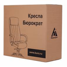 Кресло Бюрократ T-9922SL светло-коричневый Leather Eichel кожа крестовина металл хром