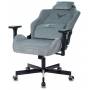 Игровое кресло Knight N1 Fabric серо-голубой Light-28 с подголов. крестовина металл (KNIGHT N1 SKY) купить  по выгодным ценам