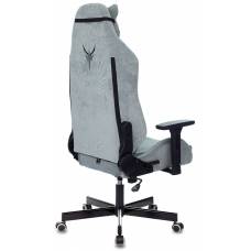 Игровое кресло Knight N1 Fabric серо-голубой Light-28 с подголов. крестовина металл (KNIGHT N1 SKY)