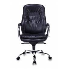 Кресло руководителя Бюрократ T-9950/BLACK-PU сиденье черный искусственная кожа крестовина хром