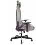 Игровое кресло Knight N1 Fabric серый Light-19 с подголов. крестовина металл (KNIGHT N1 GREY) купить  по выгодным ценам