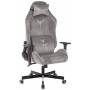 Игровое кресло Knight N1 Fabric серый Light-19 с подголов. крестовина металл (KNIGHT N1 GREY) купить  по выгодным ценам