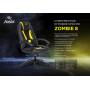 Кресло игровое Zombie 8 черный/синий эко.кожа крестовина пластик (ZOMBIE 8 BLUE) купить  по выгодным ценам