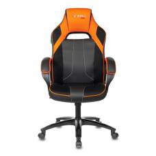 Игровое кресло Бюрократ VIKING 2 AERO черный/оранжевый искусст.кожа/ткань крестовина пластик