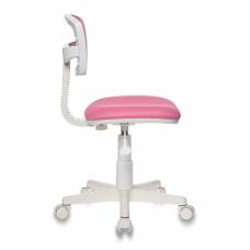 Детское кресло Бюрократ CH-W299 розовый TW-06A TW-13A крестовина пластик пластик белый