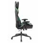 Игровое кресло Бюрократ VIKING 5 AERO черный/салатовый искусственная кожа с подголов. крестовина пластик купить  по выгодным ценам