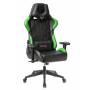 Игровое кресло Бюрократ VIKING 5 AERO черный/салатовый искусственная кожа с подголов. крестовина пластик купить  по выгодным ценам