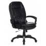 Кресло руководителя Бюрократ CH-868N черный Leather Venge Black эко.кожа крестовина пластик (CH-868N/BLACK) купить  по выгодным ценам