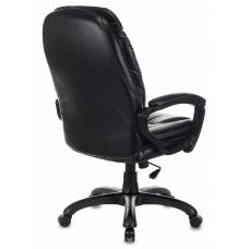 Кресло руководителя Бюрократ CH-868N черный Leather Venge Black эко.кожа крестовина пластик (CH-868N/BLACK)