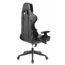 Игровое кресло Бюрократ VIKING 5 AERO черный/синий искусственная кожа с подголов. крестовина пластик