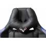 Игровое кресло Бюрократ VIKING 5 AERO черный/синий искусственная кожа с подголов. крестовина пластик купить  по выгодным ценам